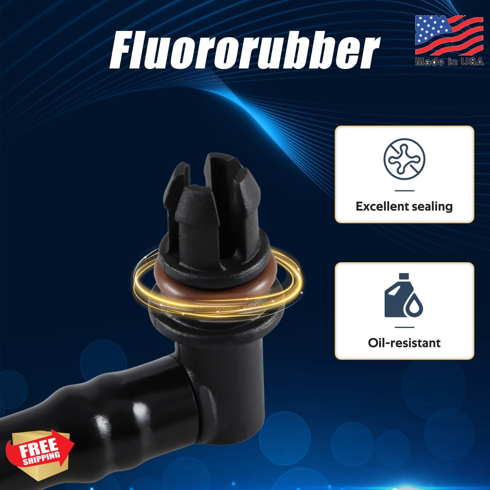 Positive Crankcase Ventilation (PCV) Hose Compatible with Chevrolet Equinox GMC