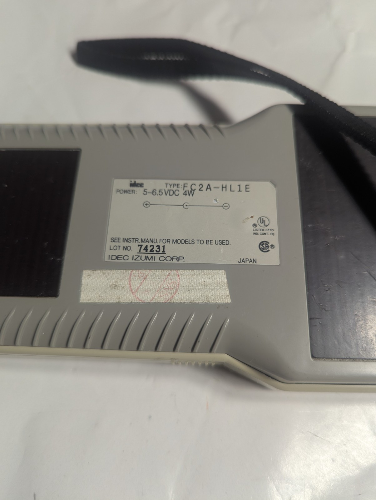 GENUINE IDEC IZUMI FC2A-HL1E PROGRAM LOADER