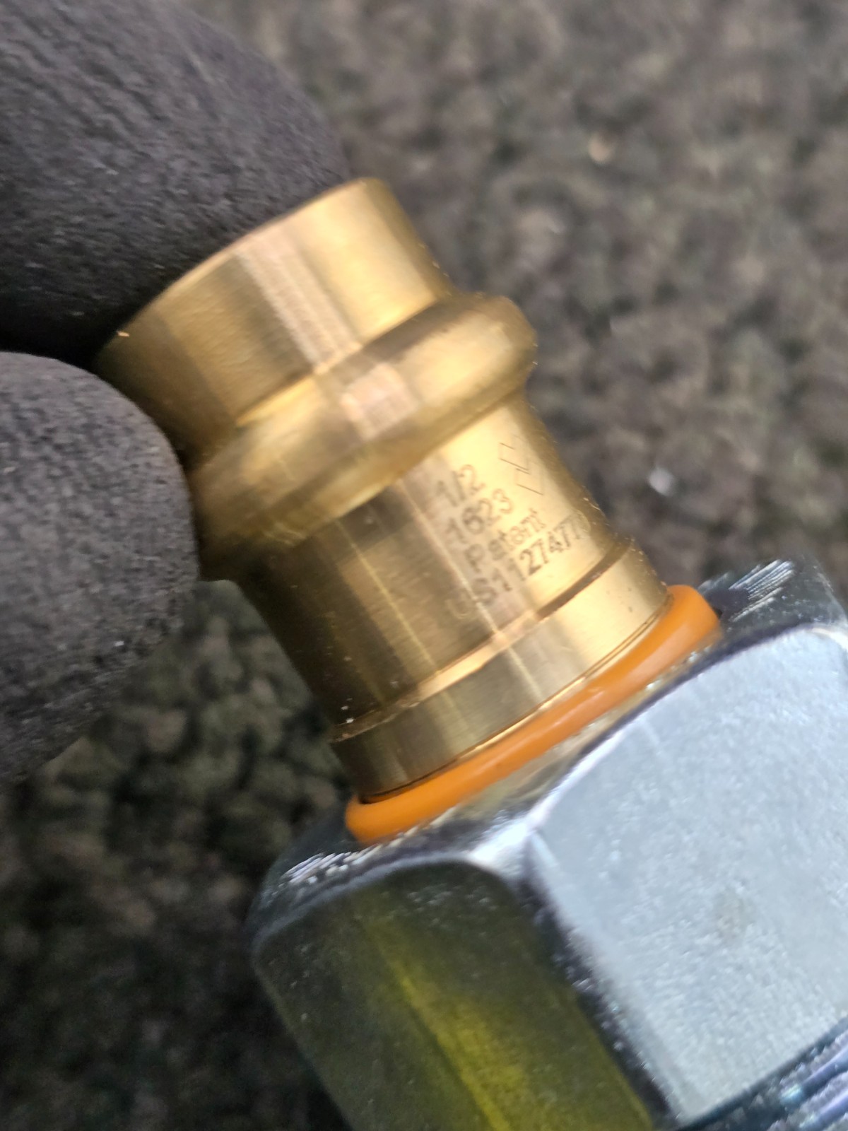 Legend P-571NL Forged Steel Dielectric Union 1/2″ Copper Press x 1/2″ Male NPT