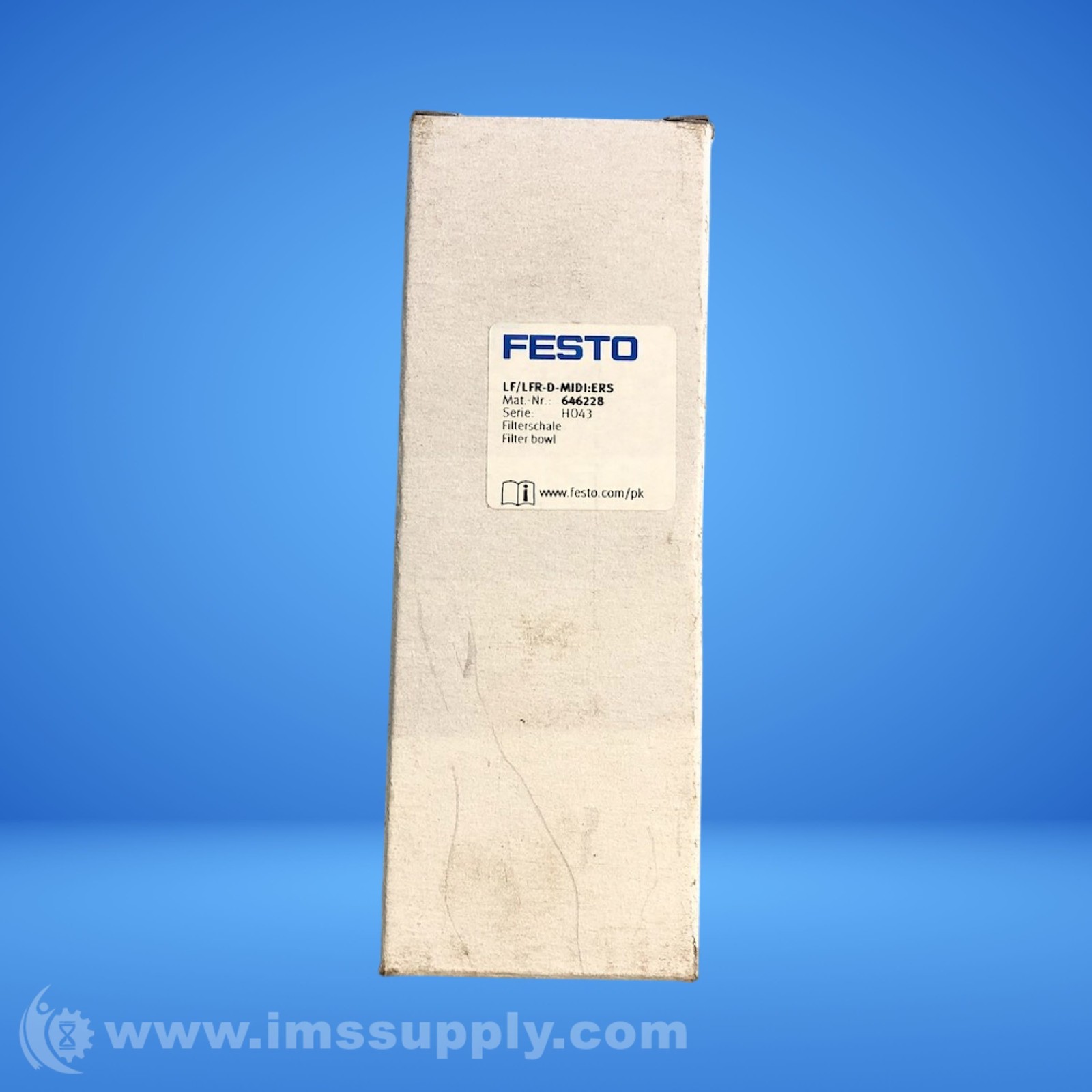 Festo LF/LFR-D-MIDI:ERS MIDI Series Filter Bowl FNFP