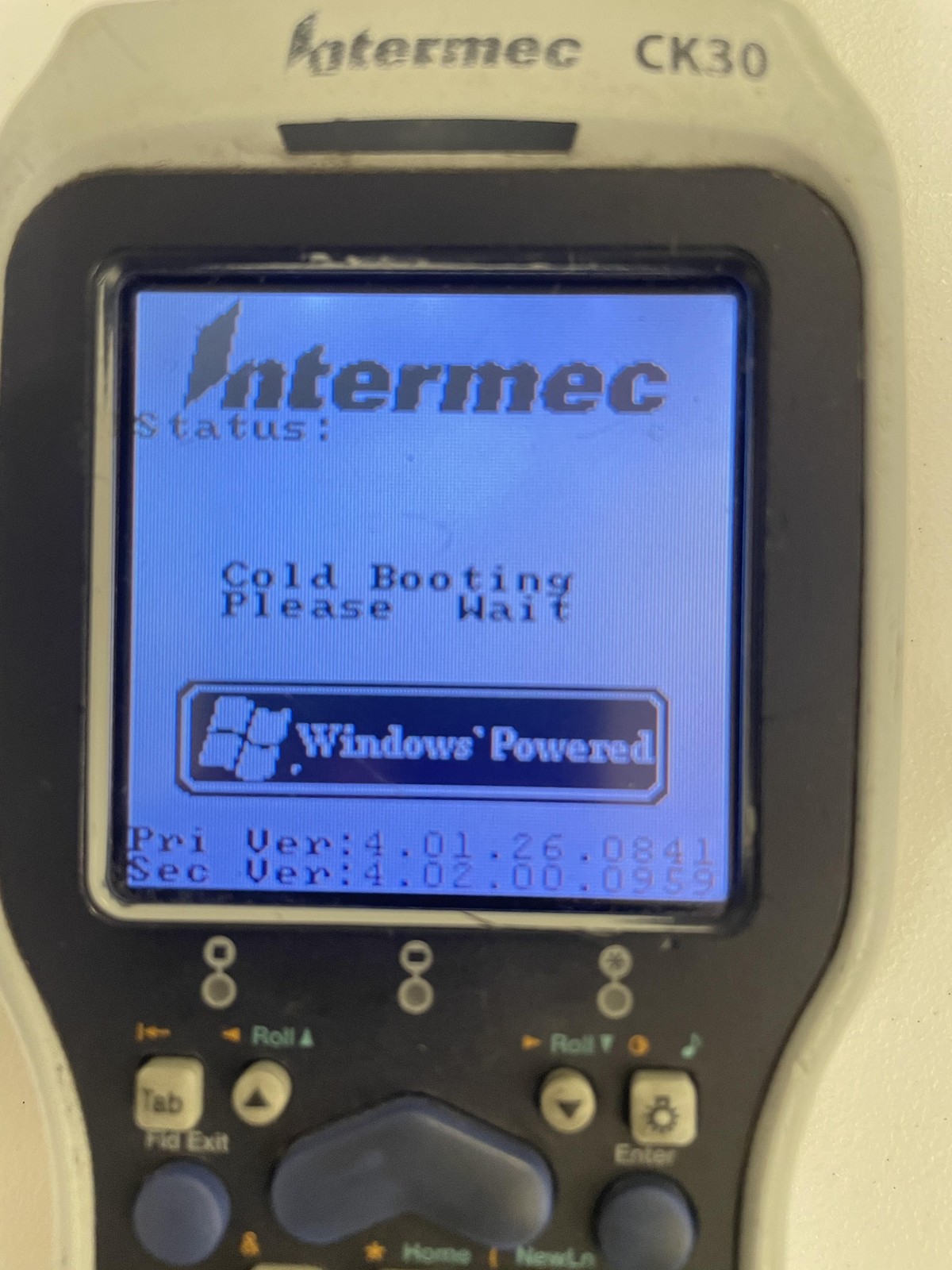 Intermec CK30 Windows Handheld Barcode Scanner 3270-5250 Computer No Battery