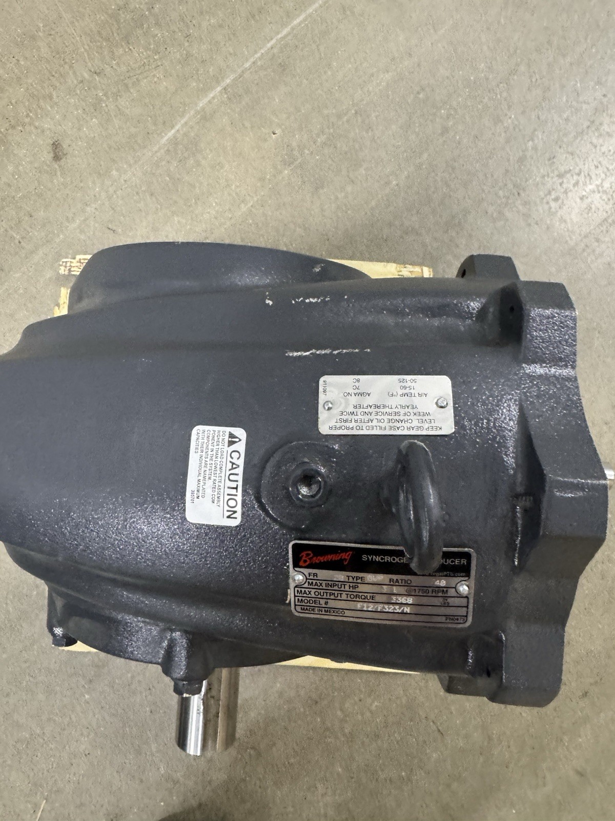 Browning (RRX) F319GW Syncrogear Reducer F12/F323/N
