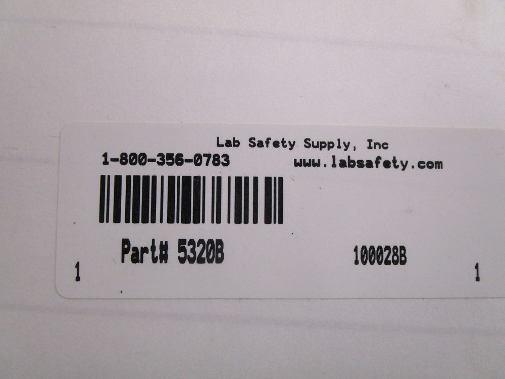 Lab Safety Supply 100028B Cold Water Supply Sign (Pack of 2)