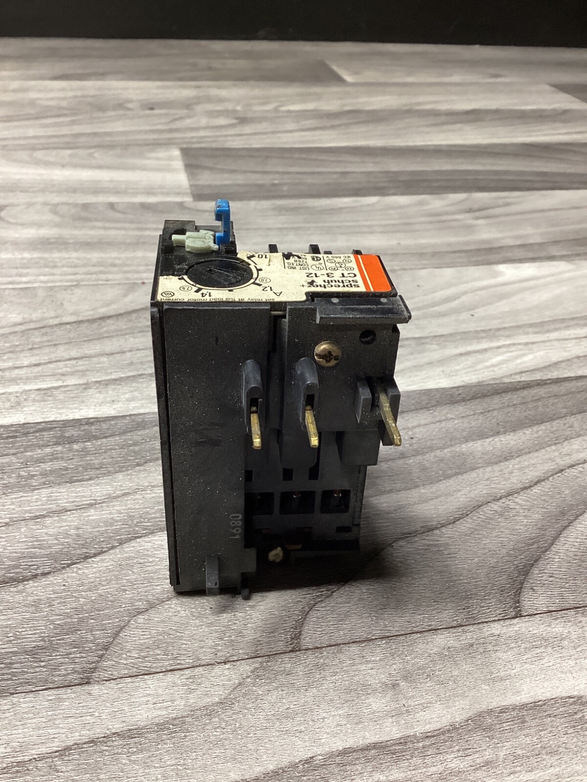 SPRECHER + SCHUH CT 3-12 OVERLOAD RELAY #131N3