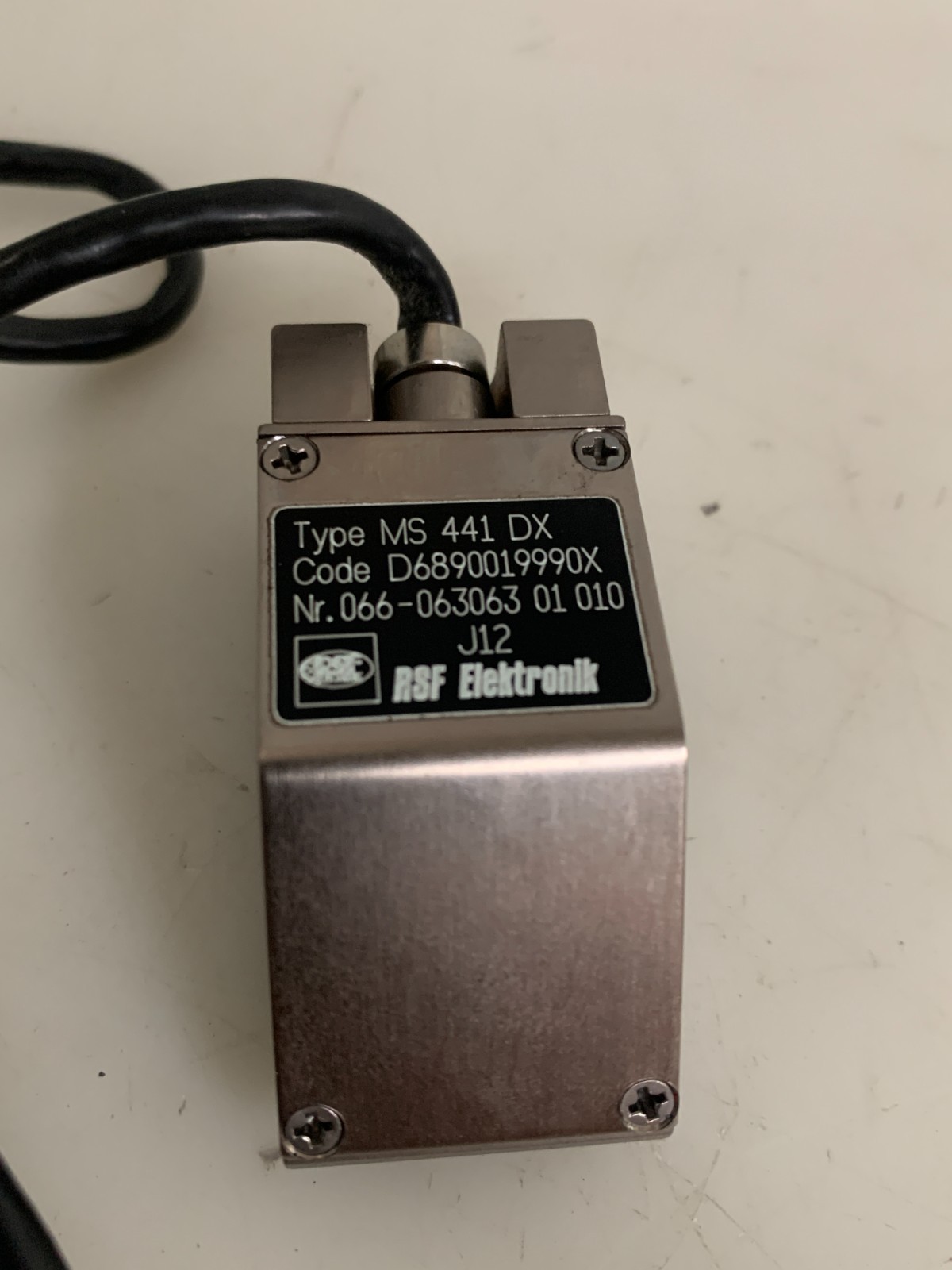 RSF ELEKTRONIK SCANNER HEAD MS 441 DX D 6890019990X