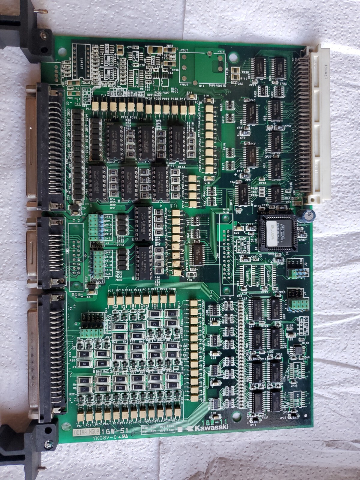 KAWASAKI 50999-1769R10 USED ROBOTIC CIRCUIT BOARD 1GW004243