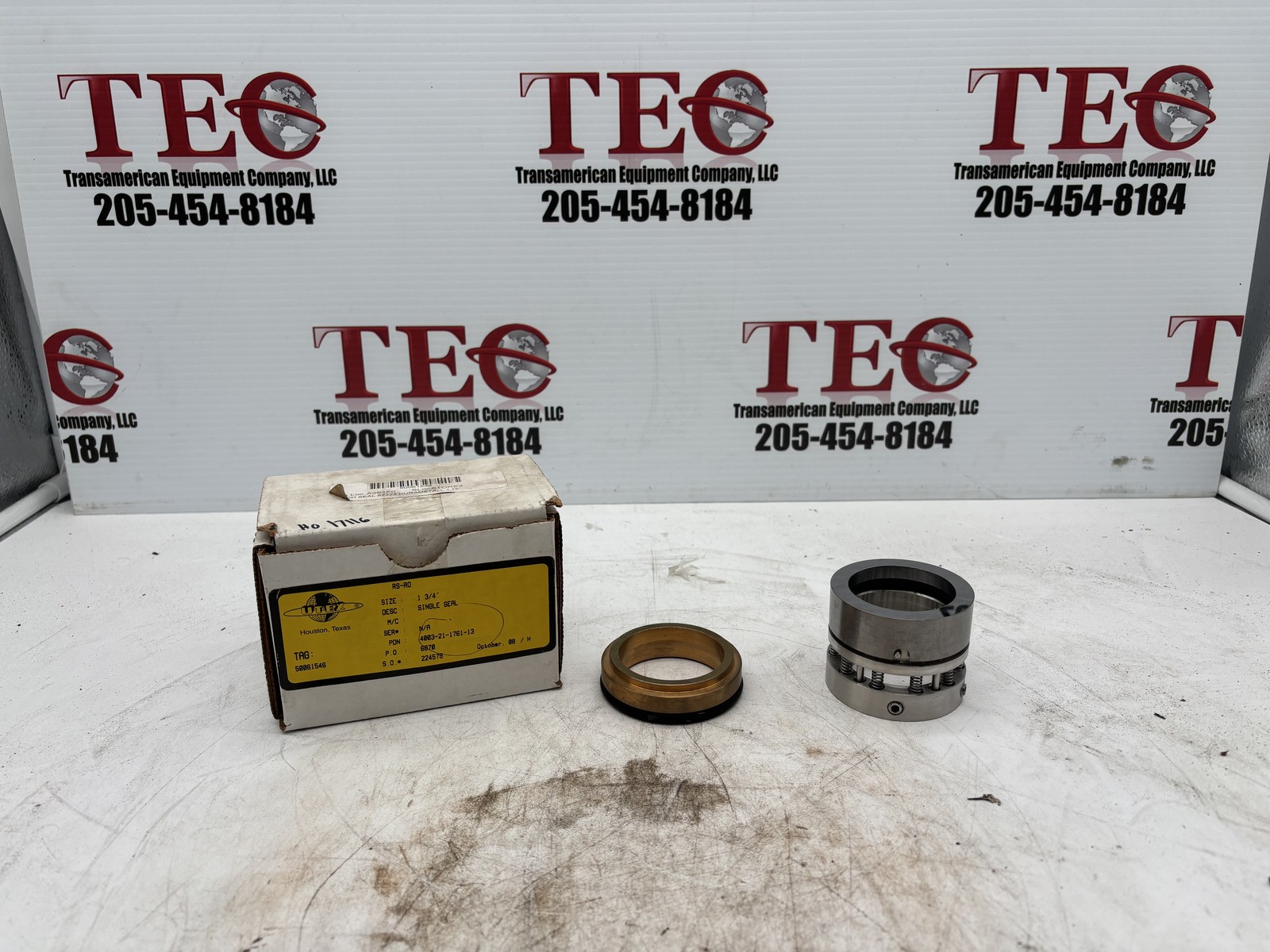 UTEX 4003-21-1761-13 single seal 1 3/4