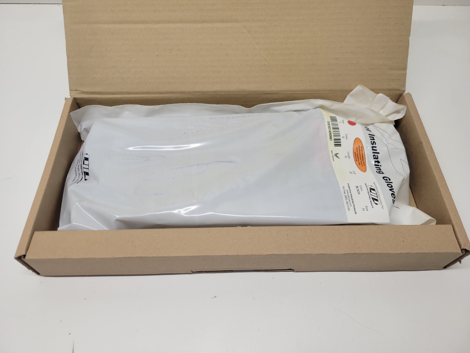 NEW OLD STOCK! NOVAX TYPE 1 CLASS 0 LENGTH 11 CUFF ST SIZE 11 GLOVES 150-0-11/11