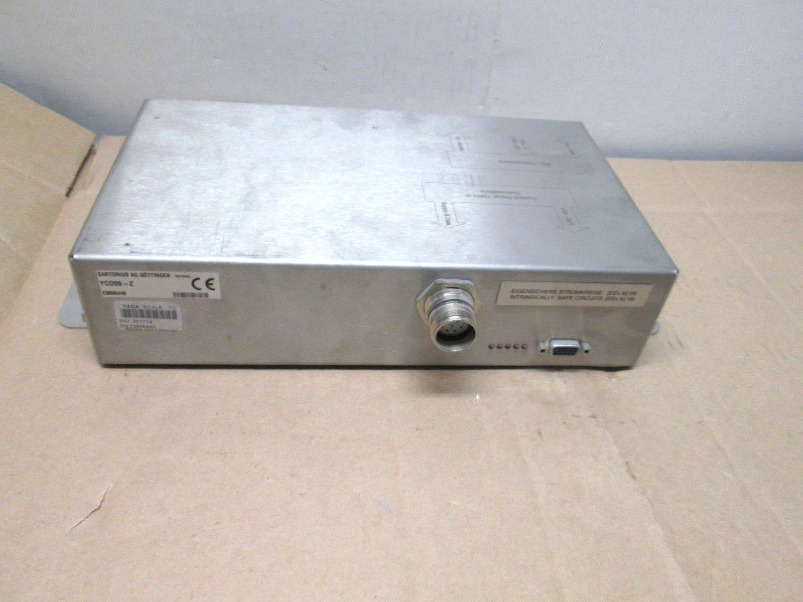 Sartorius TopMix Auto paint mixing YCO09-Z Ex-Link converter power supply unit