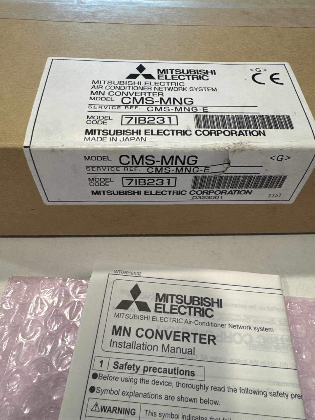 New Mitsubishi CMS-MNG A/C HVAC Network System Converter Tester CMS-MNG-E