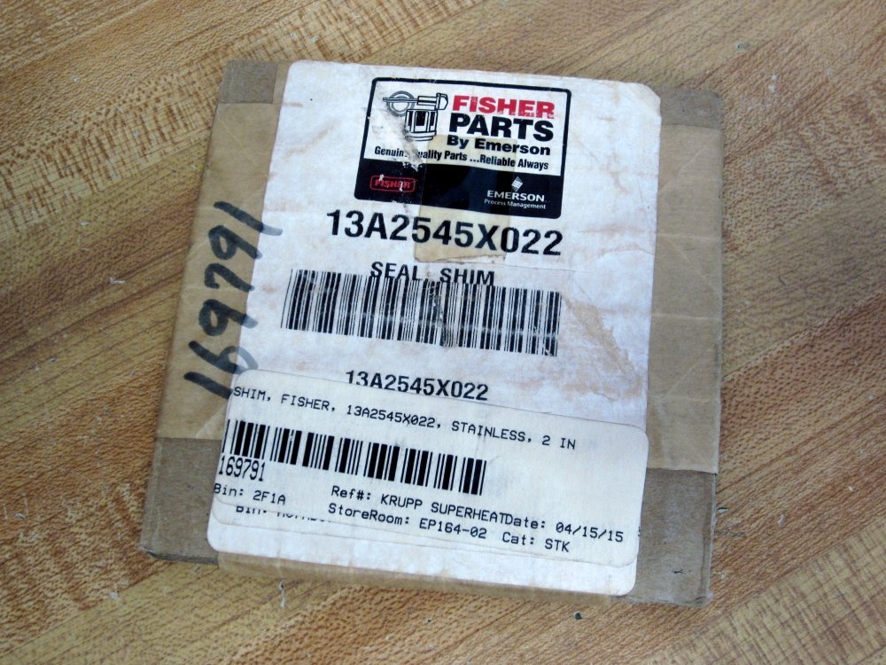 Fisher 13A2545X022 Seal, Shim 2″