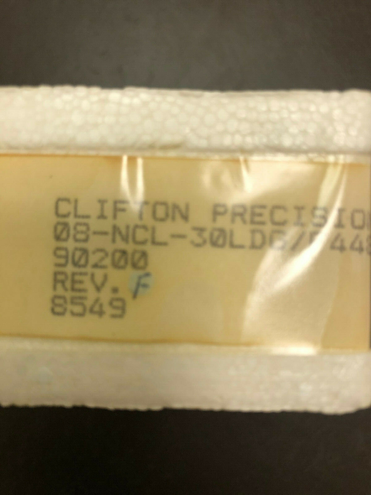 08-NCL-30LDG/F448 MOTOR CLIFTON TACH GENERATOR