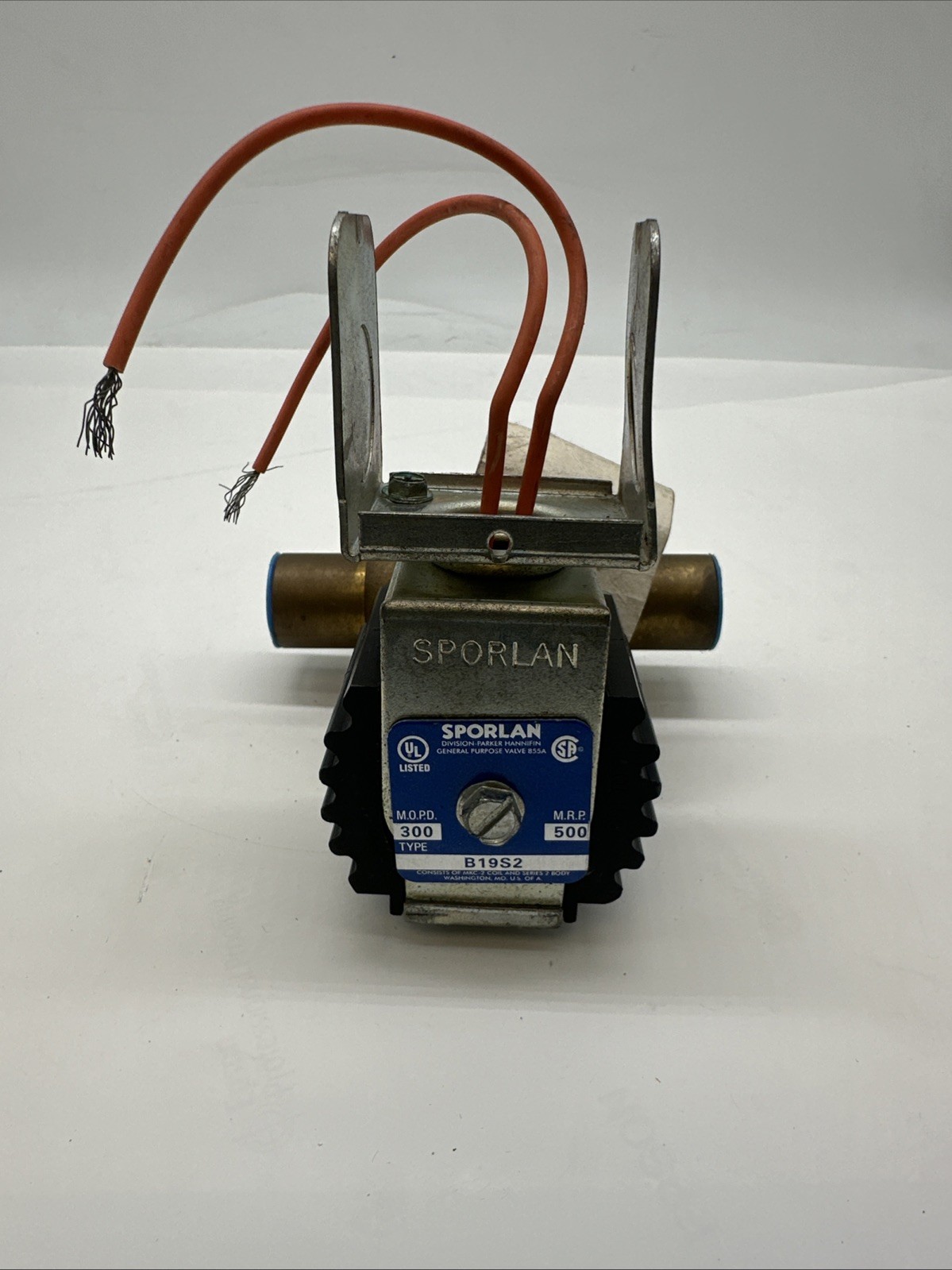 Sporlan B19S2 Solenoid Valve 549506 MOPD 300 TYPE MRP 500 (3040)