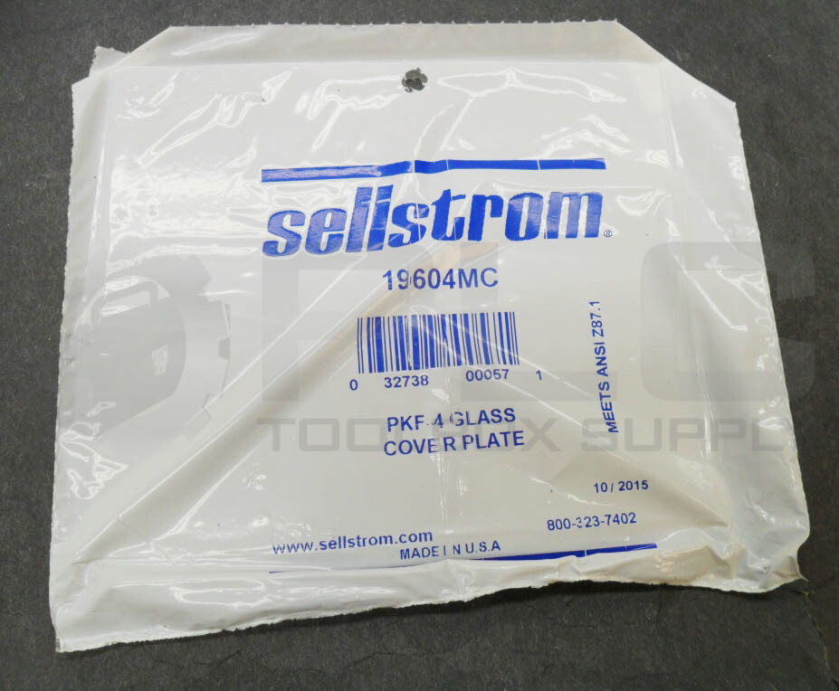 NEW BOX OF 12 SELLSTROM 19604MC GLASS COVER PLATE PKF-4