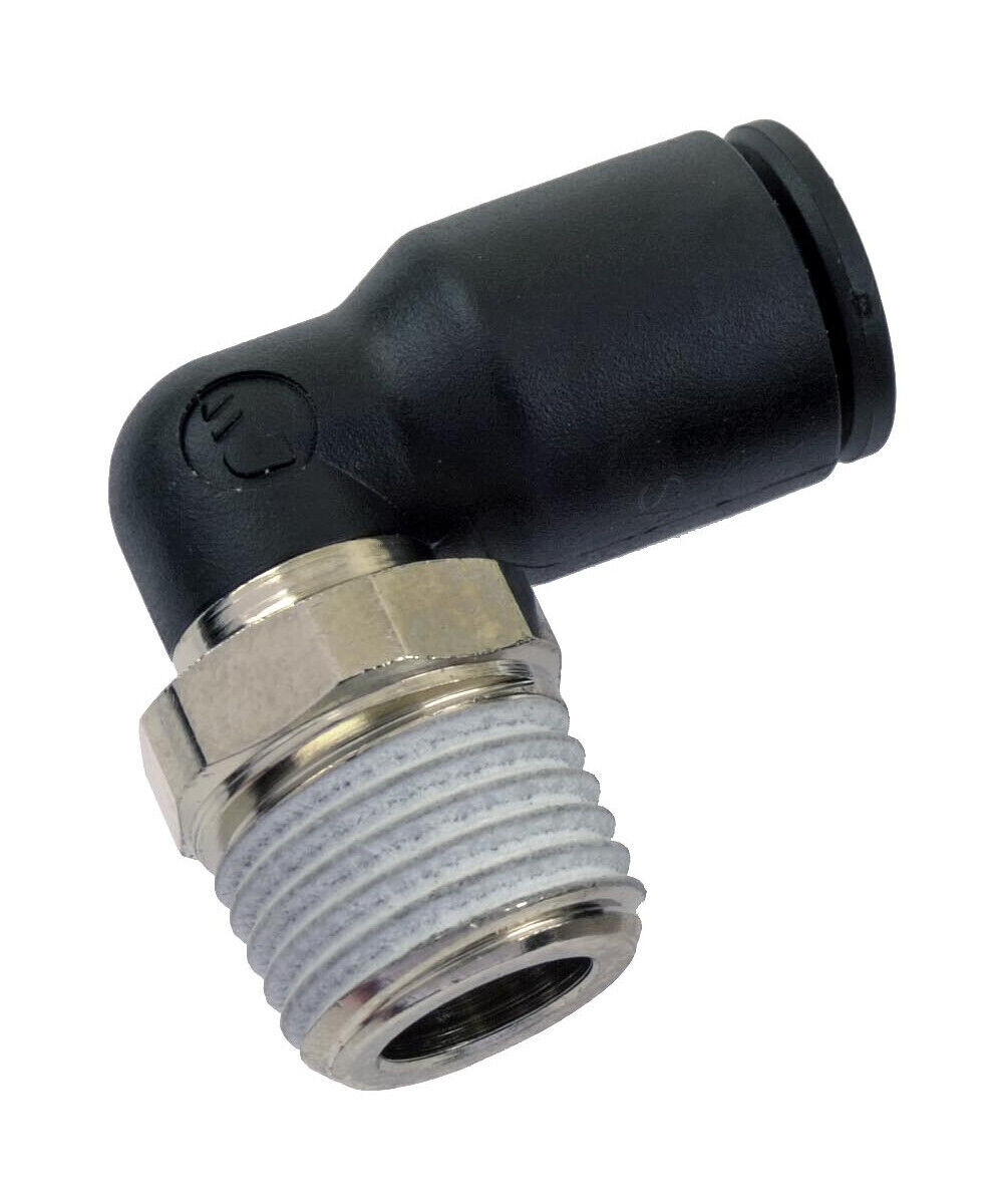 Legris Parker Dixon 31090610 Push In Tube Elbow M6 tube x 1/8 MPT Pack of 4
