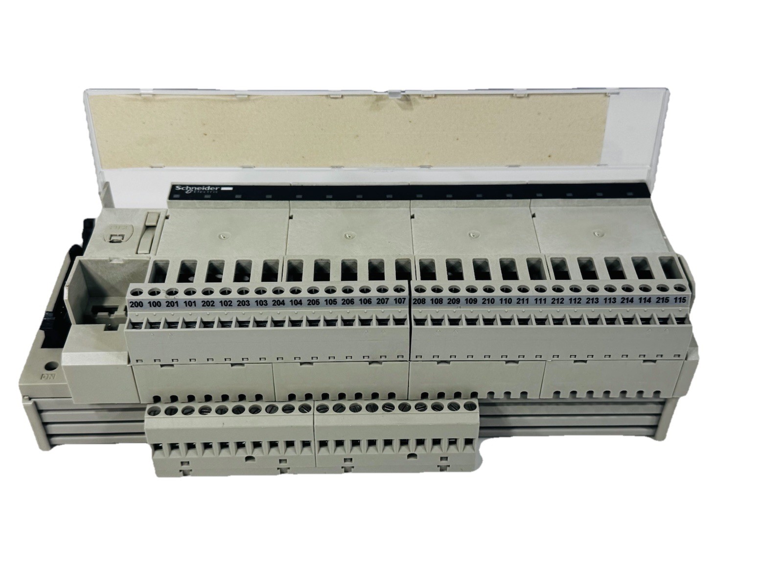 Schneider Modicon ABE7-S16E2F0 Solid State Output Relay 30VDC/0.015A Missing Con