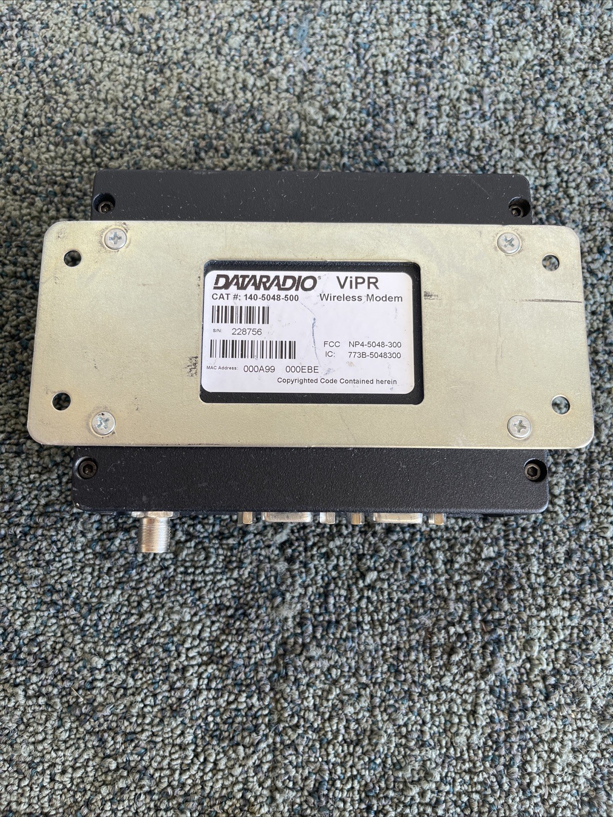 Dataradio 140-5048-500 ViPR Series Wireless Modem – FREE SHIPPING