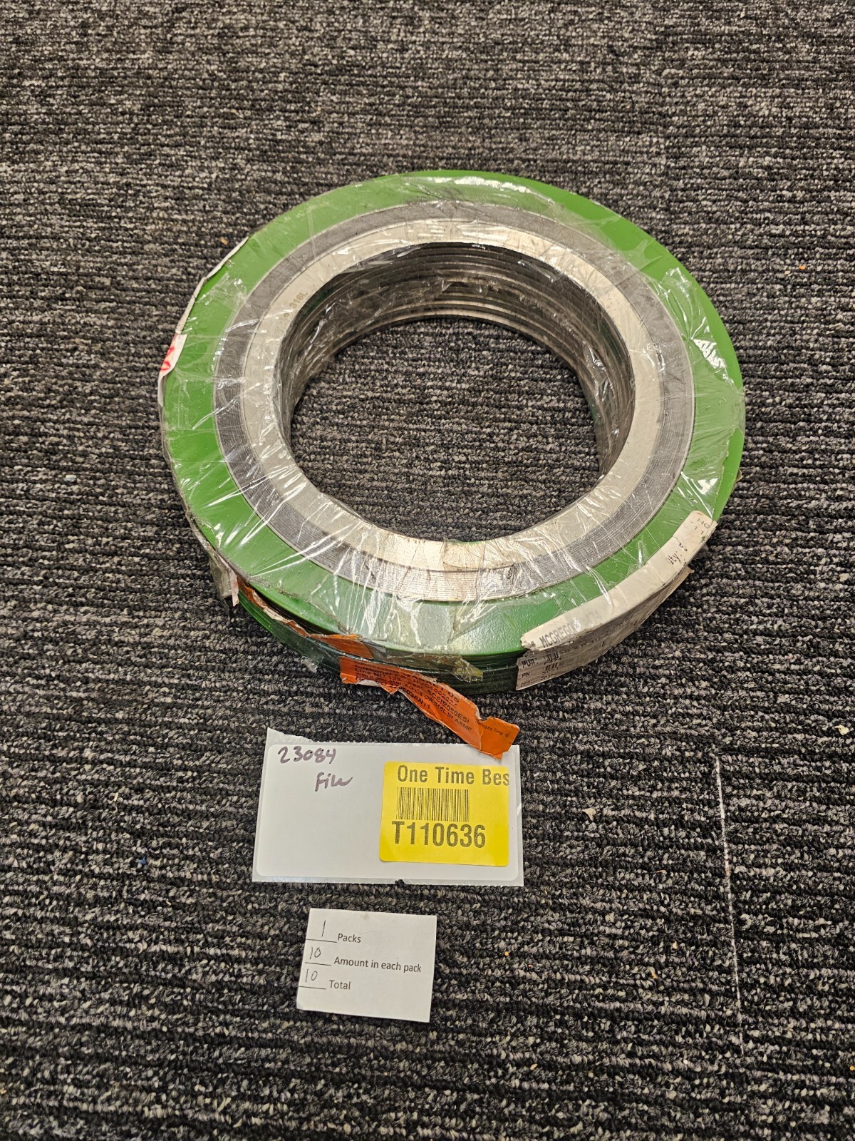 (QTY 10) Lamons SCSIB060ESI SpiraSeal WRI 6 300 316L IR ASME Spiral Wound Gasket