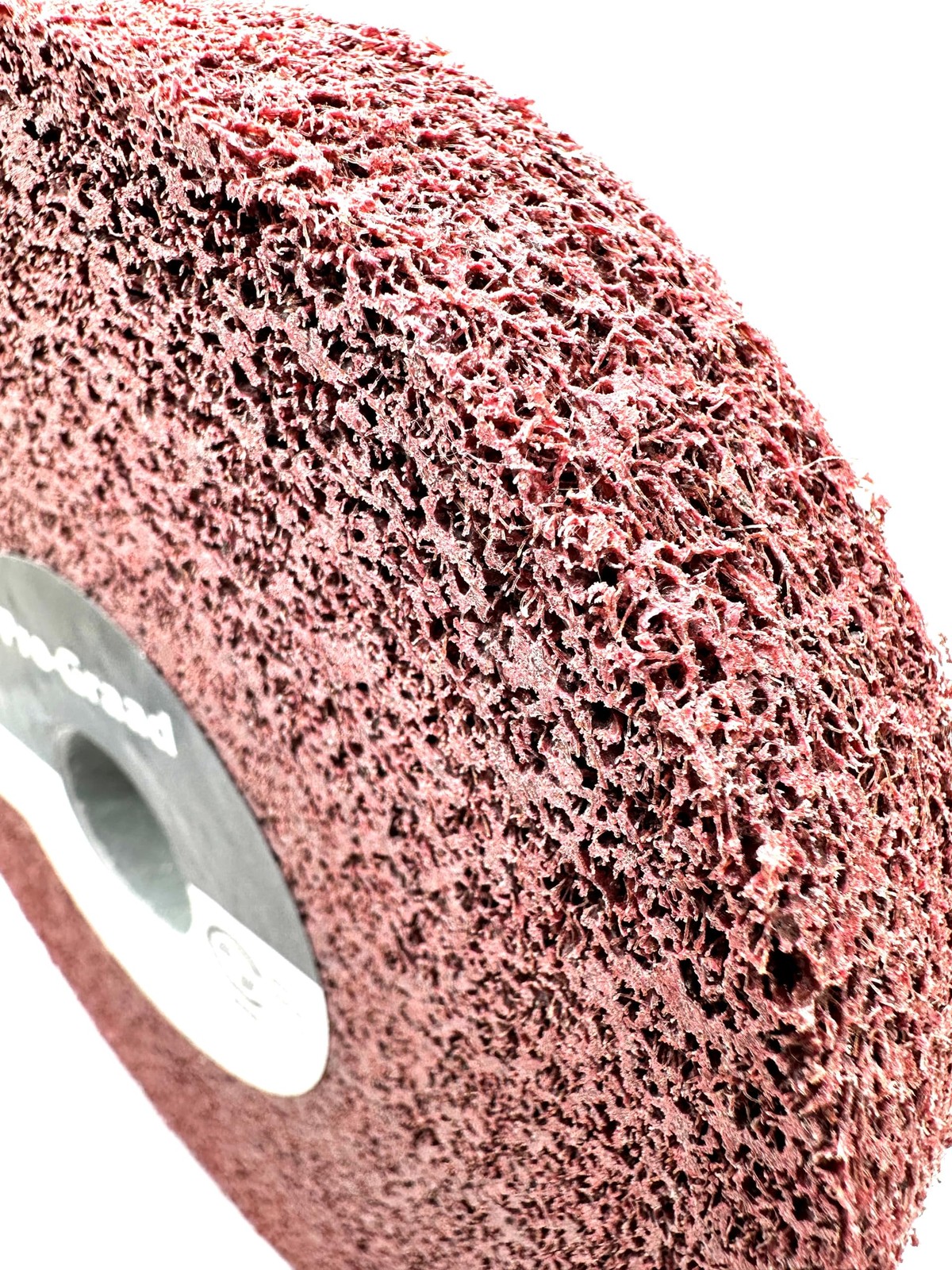 Pro-Graad Metal Finishing Wheel – Aluminum Oxide – Maroon Metal Finish…