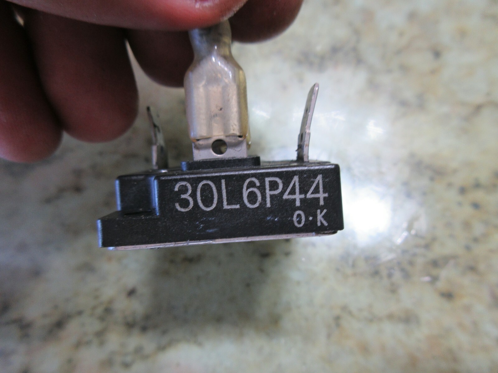 BROTHER TC-201 CAPACITOR 30L6P44 0 K TRANSISTOR