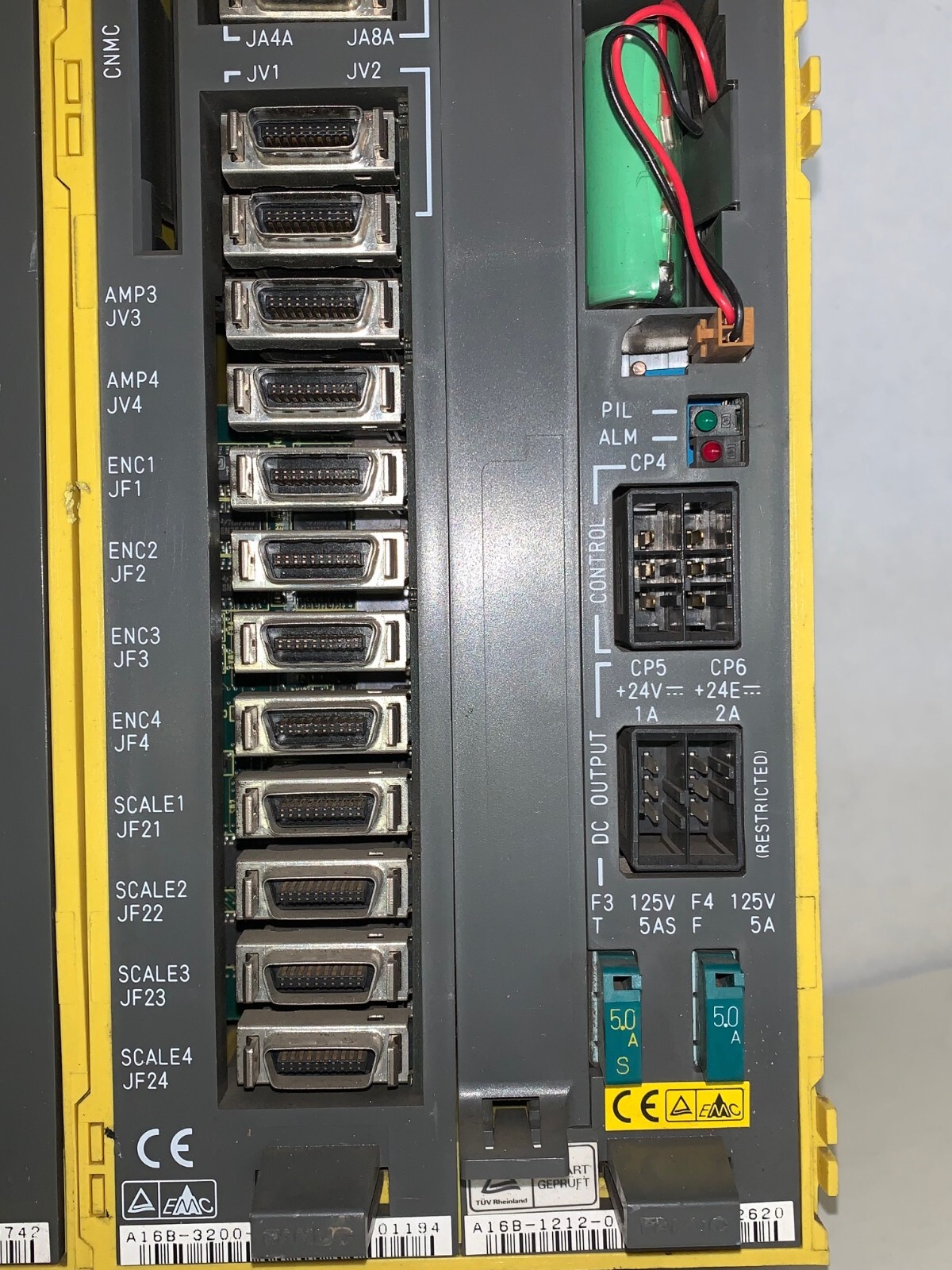 FANUC MULTI-PORT POWER SUPPLY A02B-0200-B503 A16B-1212-0871 200-240 VOLT 250 VAC