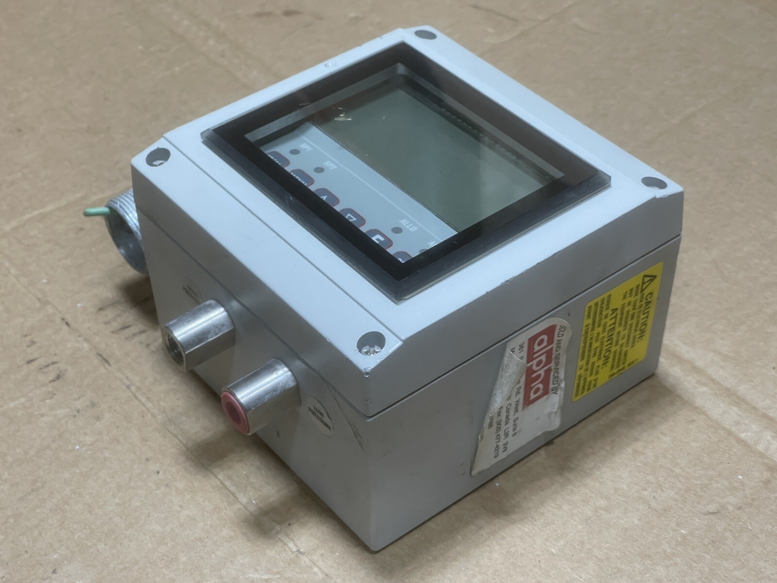 DWYER DHII-015 SERIES DH LL DIGIHELIC LL DIFFERENTIAL PRESSURE CONTROLLER