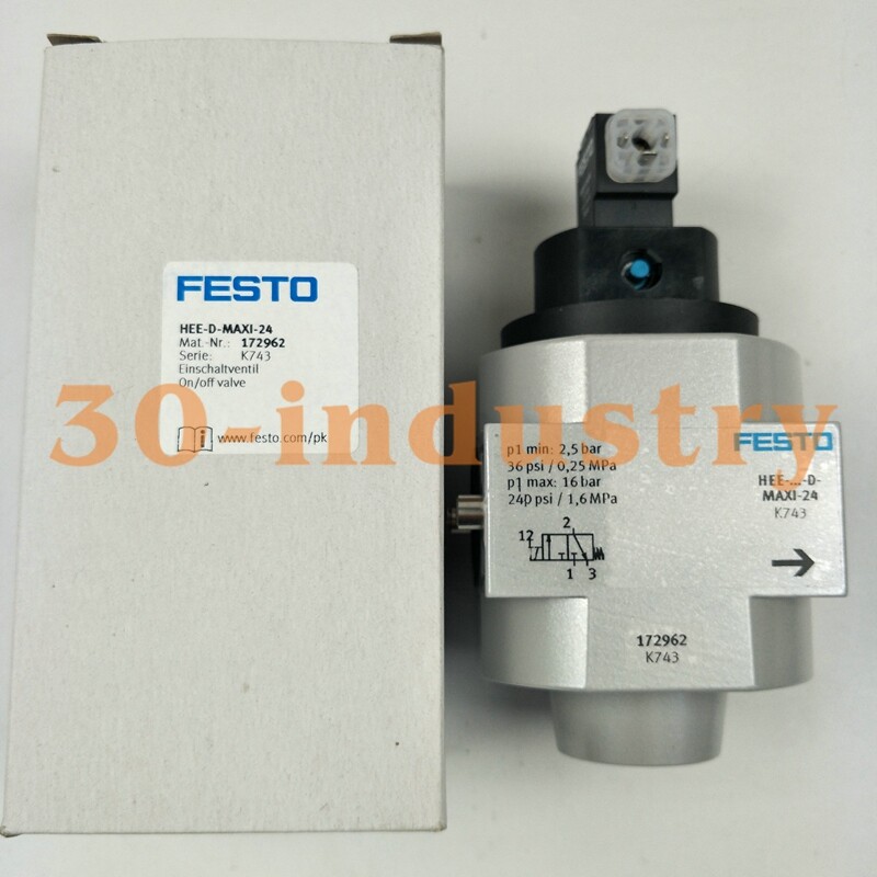 1PCS NEW FOR FESTO Air Source Safety Start Valve HEE-D-MAXI-24 (172962)