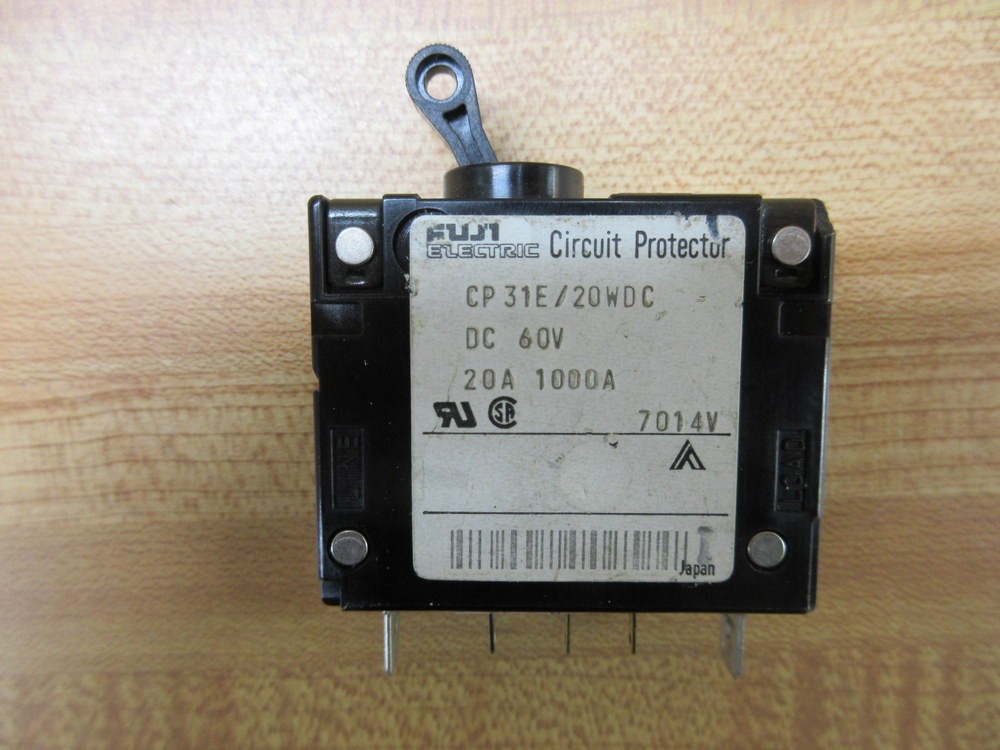 Fuji Electric CP 31E/20WDC Circuit Breaker CP31E20WDC