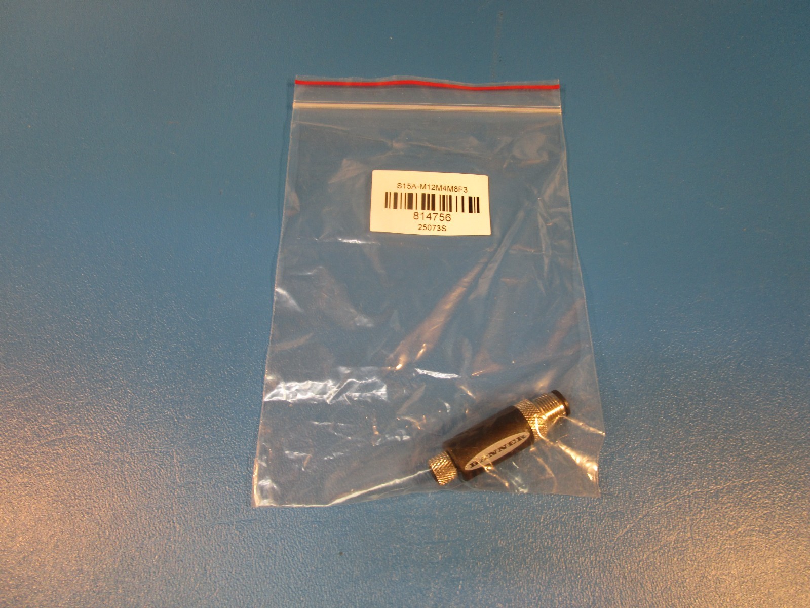 Banner S15A-M12M4M8F3, IN-LINE ADAPTER, 12-30 V DC, M12 M 4-PIN TO M8 F 3-PIN