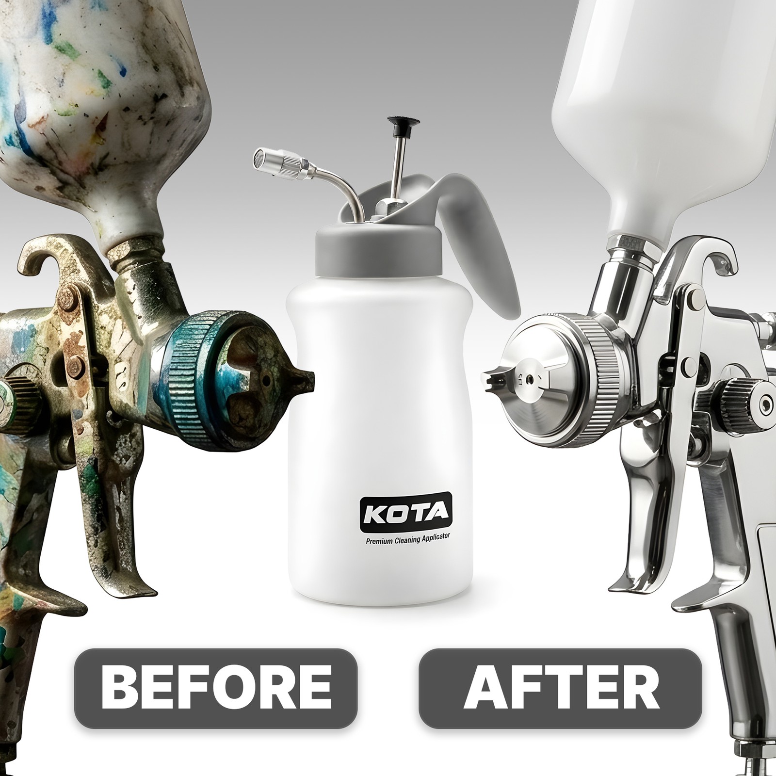 KOTA 1 L Adjustable Hand Pump Pressure Sprayer, Heavy-Duty Multipurpose Bottle