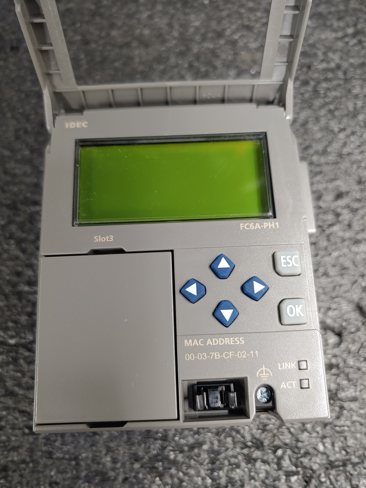 IDEC FC6A-PH1 FC6A MicroSmart PLC HMI Expansion Module