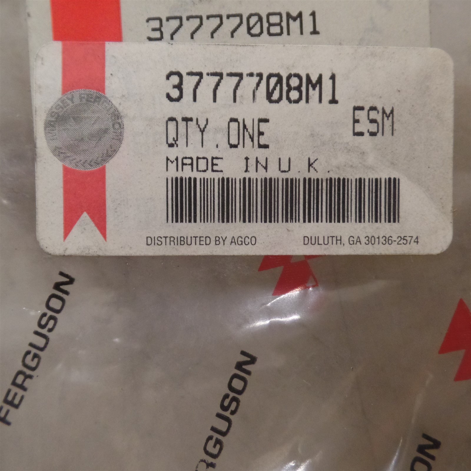 3777708M1 HOSE/HYD AGCO MASSEY FERGUSON 6110 6140 6150 6170 6180 6190 6235 MORE