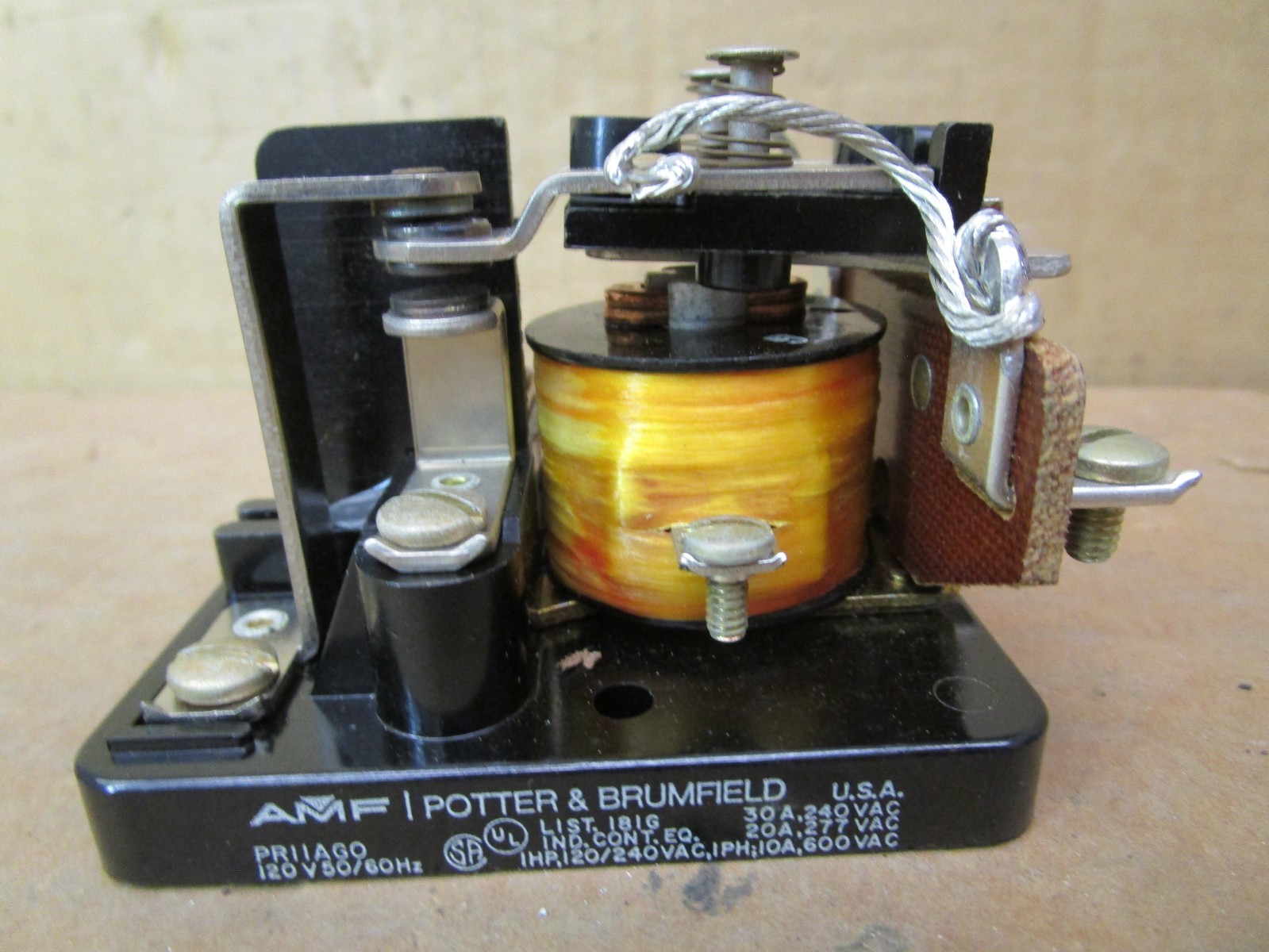 New Open Box AMF Potter & Brumfield PR11AG0 120V 50/60Hz 51534LR