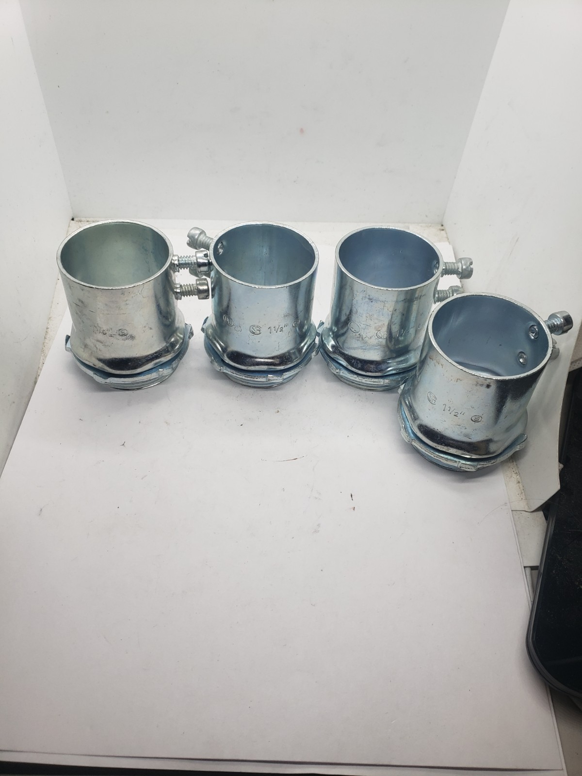 1 1/2″ ELECTRICAL METALLIC TUBE, LOT OF 4