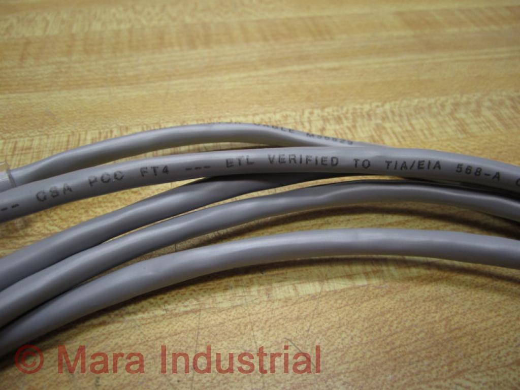 Clover CCI 952-10 Cat 5 Patch Cable 116″ CCI95210 Mohawk/CDT (Pack of 3)