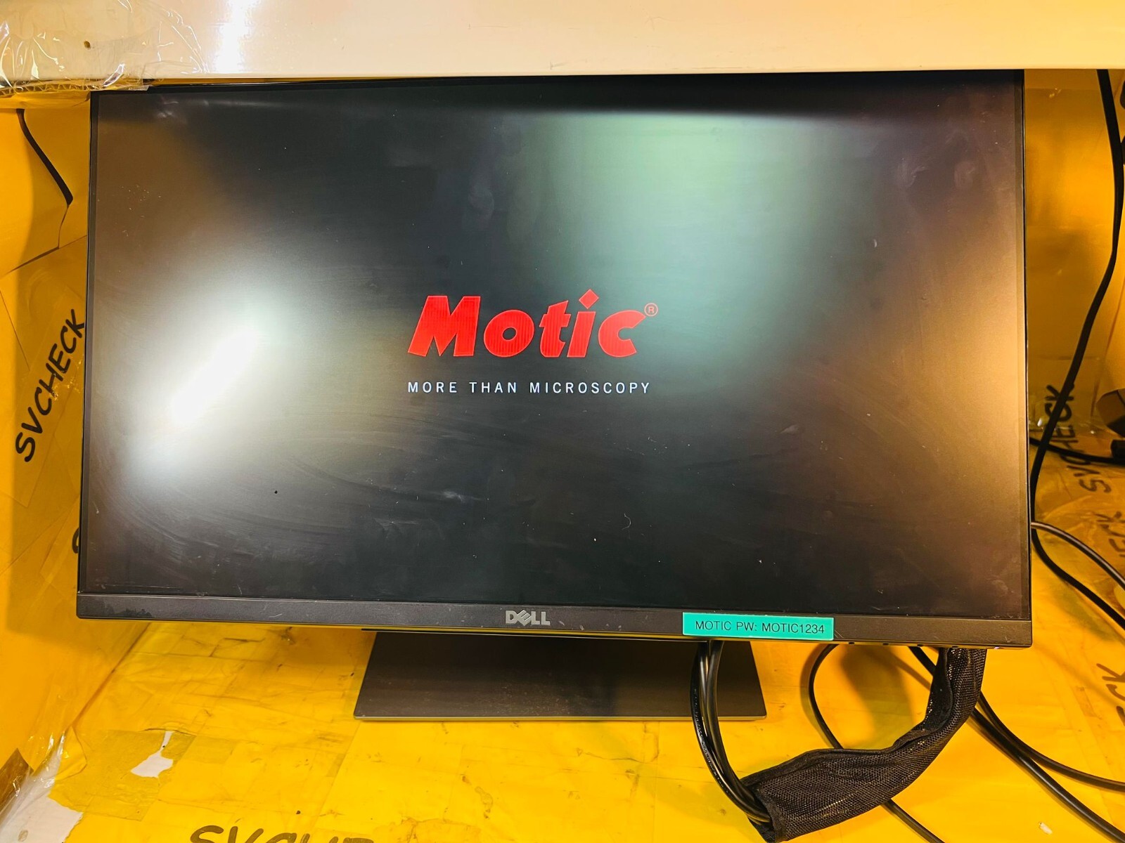 Motic Panthera L Microscope w Dell Touch Screen Monitor/Software
