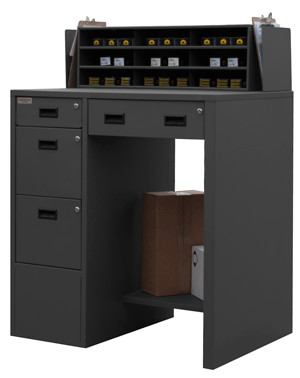 Durham Four-Drawer Shop Desk – 39X29x55-1/2″