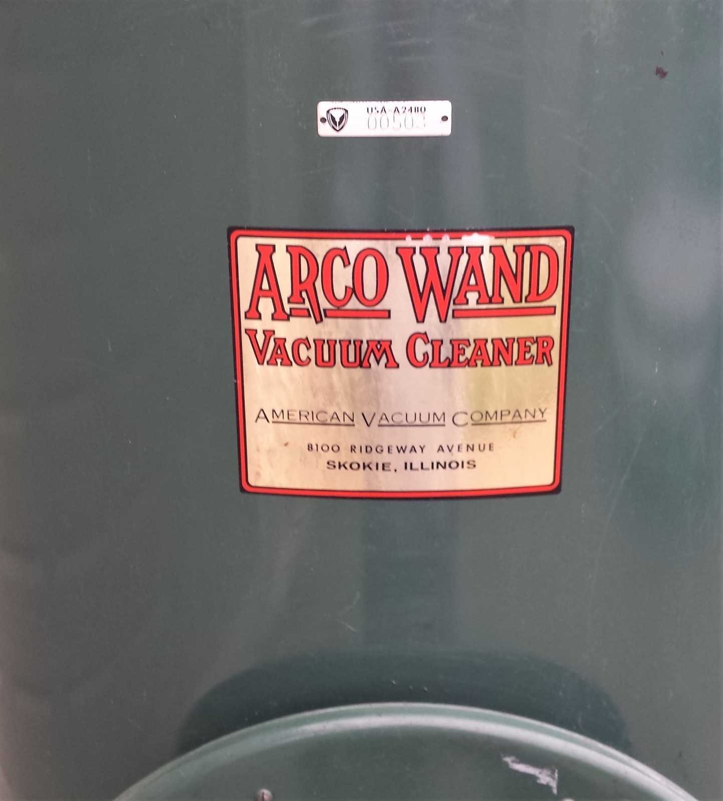 Aroco Wand PB5 Portable Hazardous Location Vacuum Cleaner, 208V 3PH 60Hz