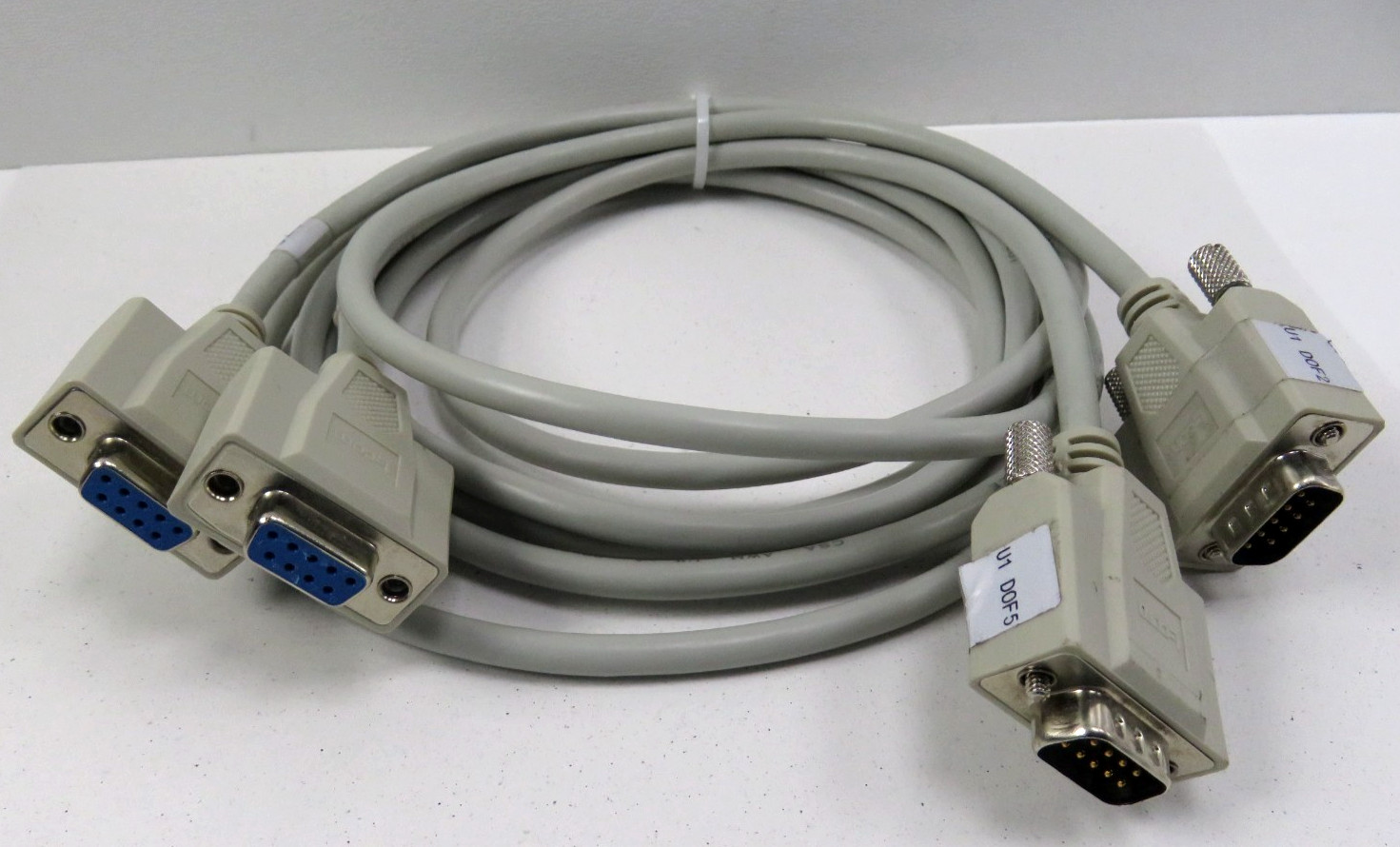 Lot of 2 L-com E119932-1 26AWG AWM 2464 VW-1 80C 300V Data Cable