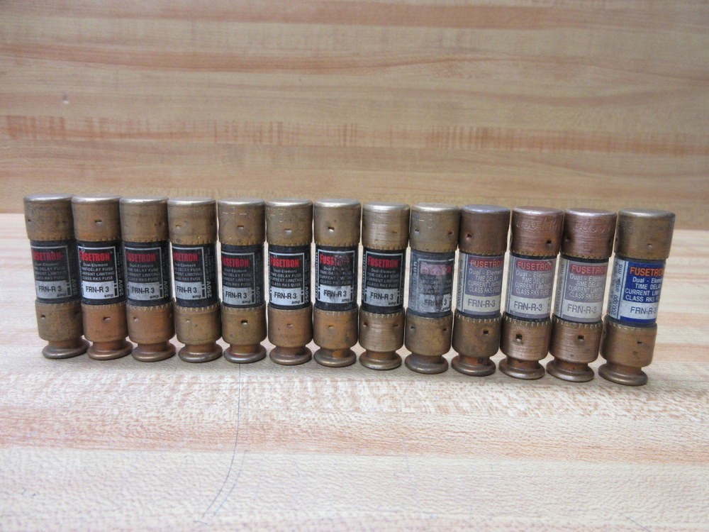 Buss FRN-R-3 Bussmann Fuse Cross Ref 6C174 (Pack of 13)
