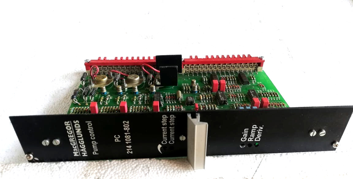 Macgregor Hagglunds PC 214 1081-802 Pump Control Pcb Card 314 2289-001