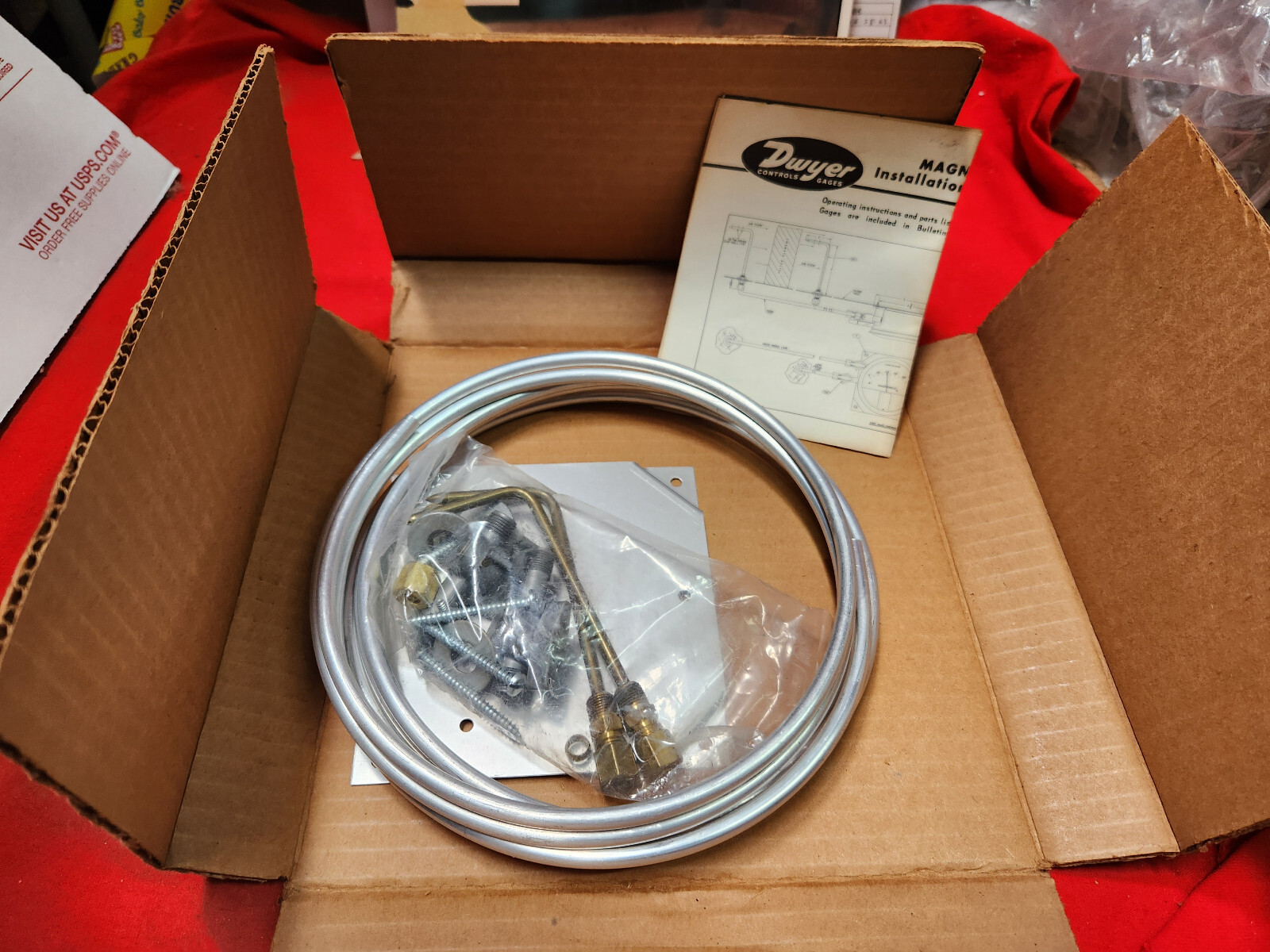 DWYER A-605 MAGNEHELIC AIR FILTER ACCESSORY KIT PRESSURE GAUGE ADAPTER 51w6