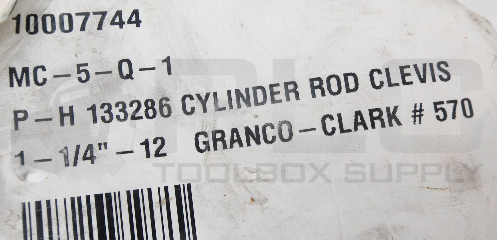NEW GRANCO-CLARK BDC-13 ROD CLEVIS (H2, 8C19), 1-1/4″ – 12