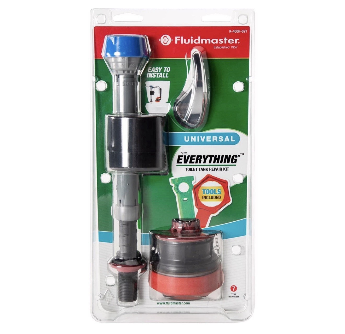 Fluidmaster PerforMAX The Everything Tank Repair Kit Plastic For Universal