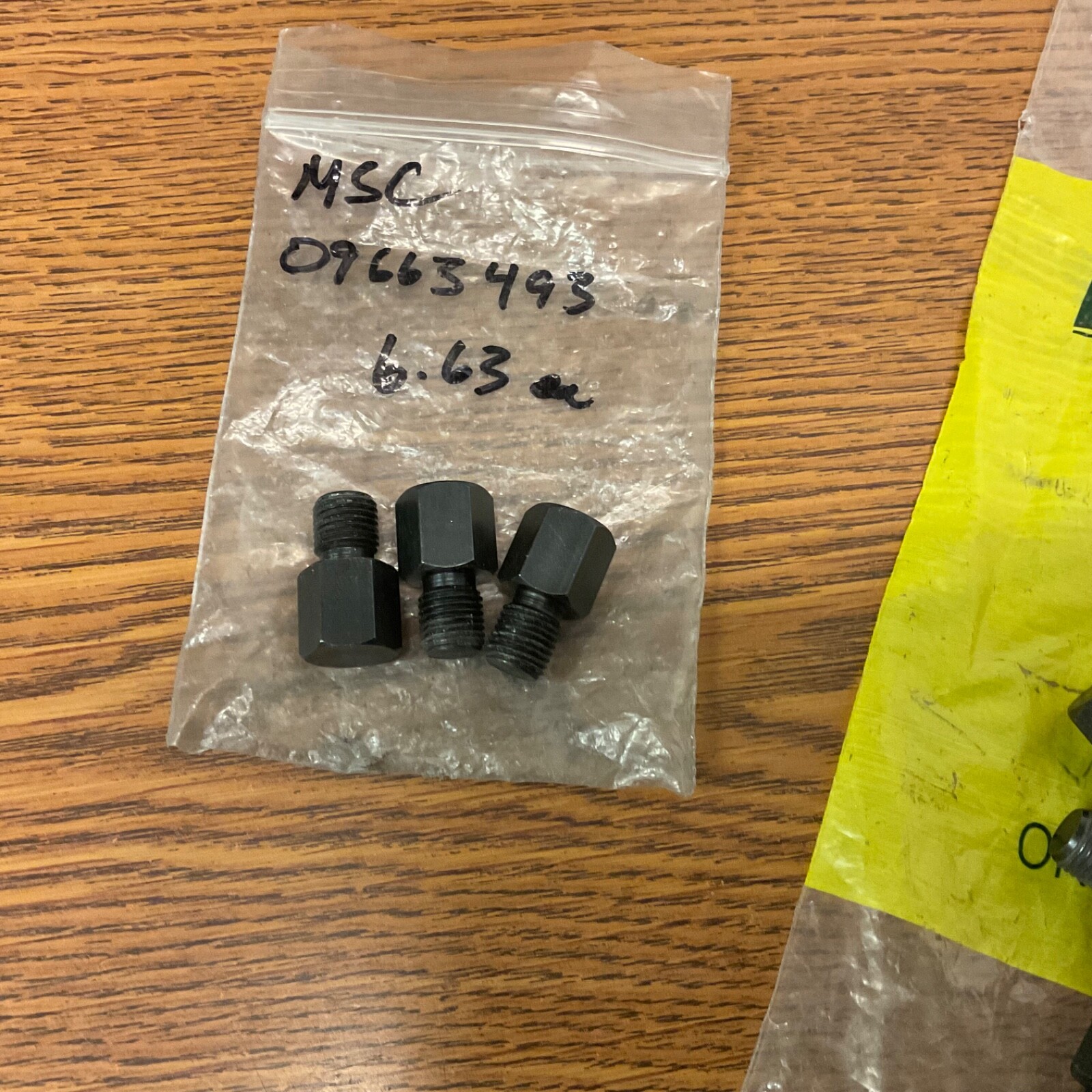 LOT OF (18) Threaded Rest Buttons 3/8-24 NF, 1/2″ Hex, 1-3/16 OAL 3/4 HEAD LGTH