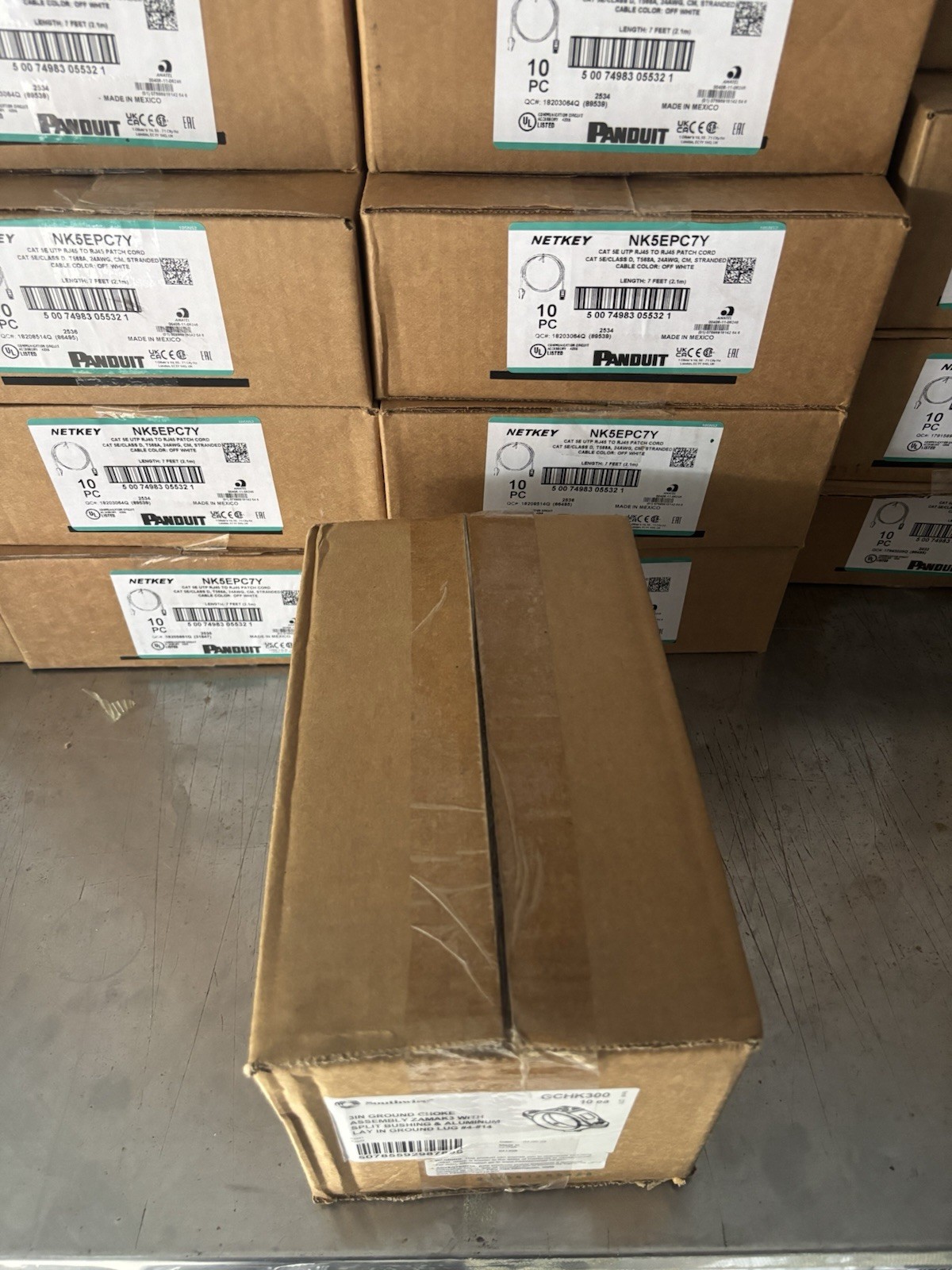 PANDUIT Tin Plated Ground Bar. 1/4x4x12 GB4B0612TPI-1 BRAND NEW SEALED BOX