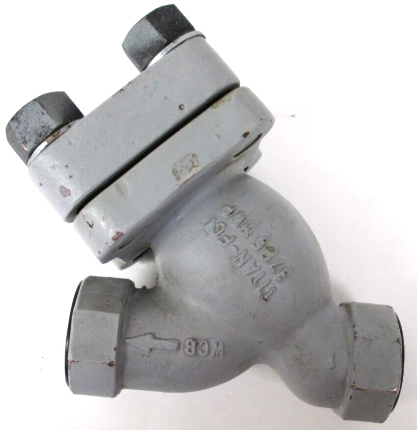 TITAN FCI, Y-STRAINER, 366 YS83, 1″ FNPT, WCB BODY, 3705 MWP, SURPLUS