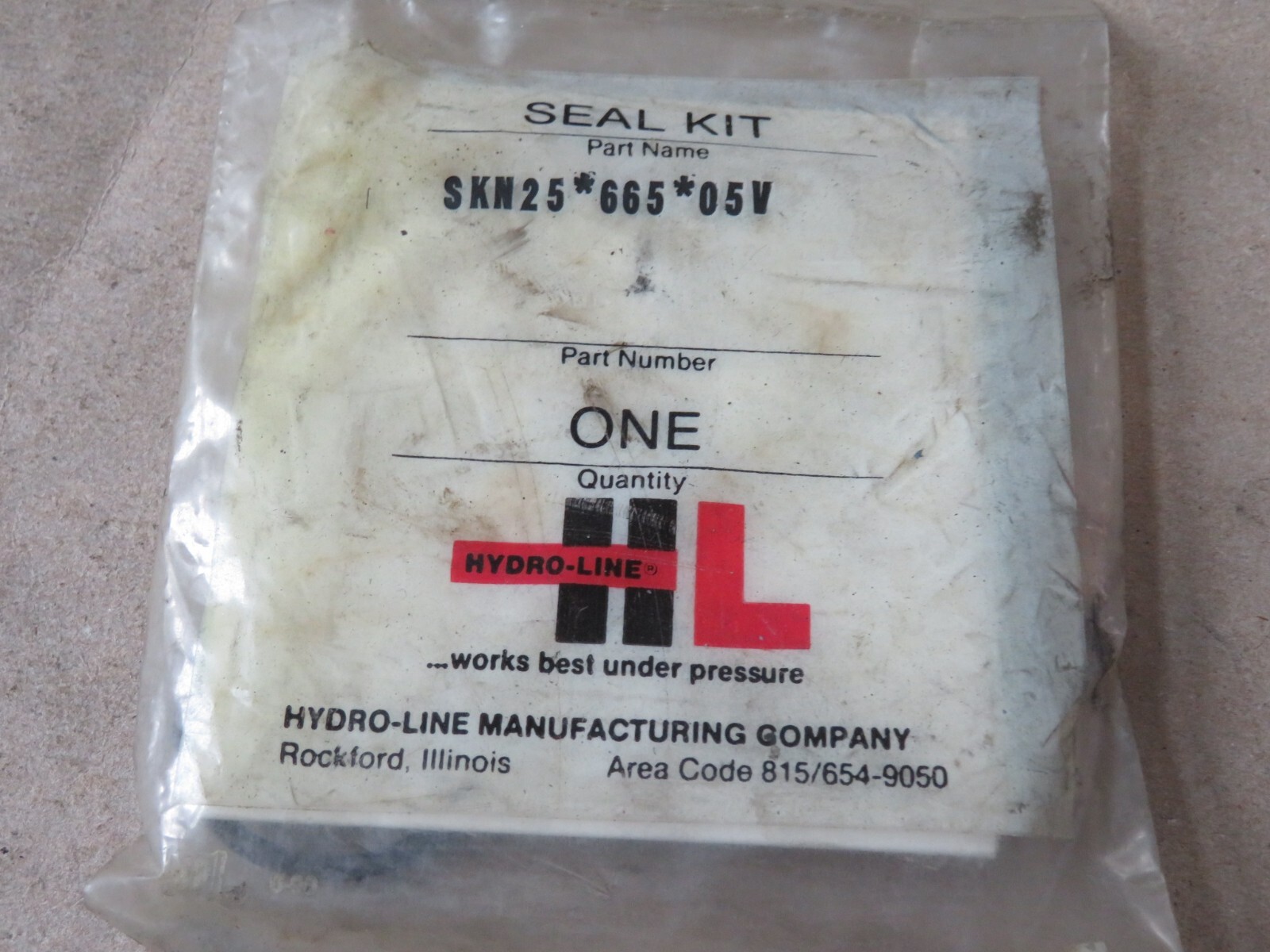 New Hydro-Line Eaton SKN25-665-05V Seal Kit cylinder rod piston