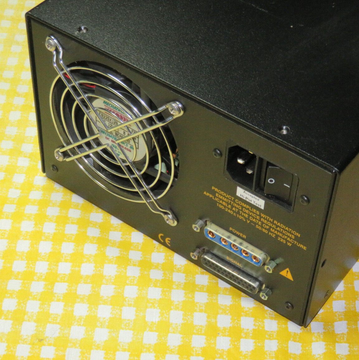 Melles Griot Model 58-PSM-295 DPSS Controller+DEFECTIVE DPSS Laser Head #1-READ