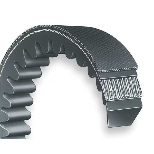 5VX570 Cogged, Wedge V-Belt, 57 in Outside Length, 5/8 in Top Width, 17/32″